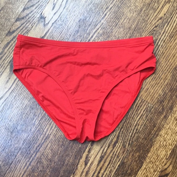 Calvin Klein Red Two Piece Tankini Swim Suit - Picture 4 of 12
